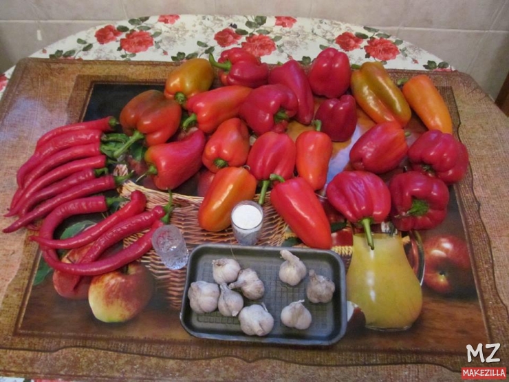 Фото продукты для аджики